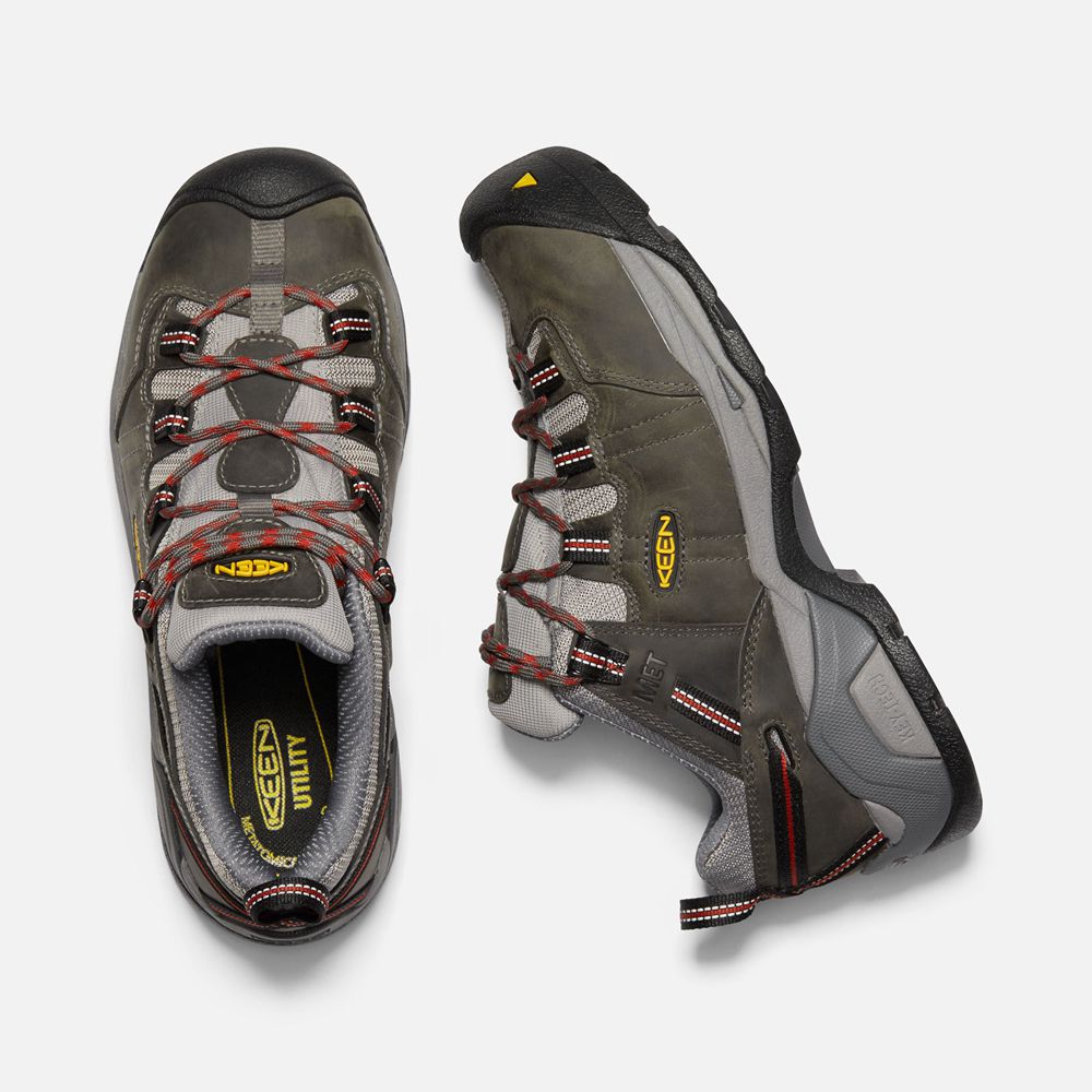 Keen Werkschoenen Heren Donker Grijs - Detroit Xt Internal Met (Steel Toe) - 81697-TIYK